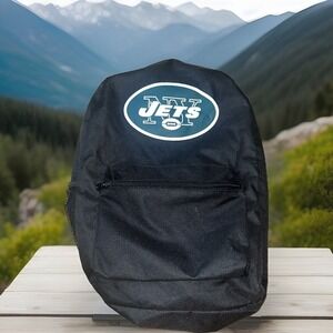 NFL New York Jets Football‎ 17" School Book Bag Backpack Black NFL Aaron Rodgers